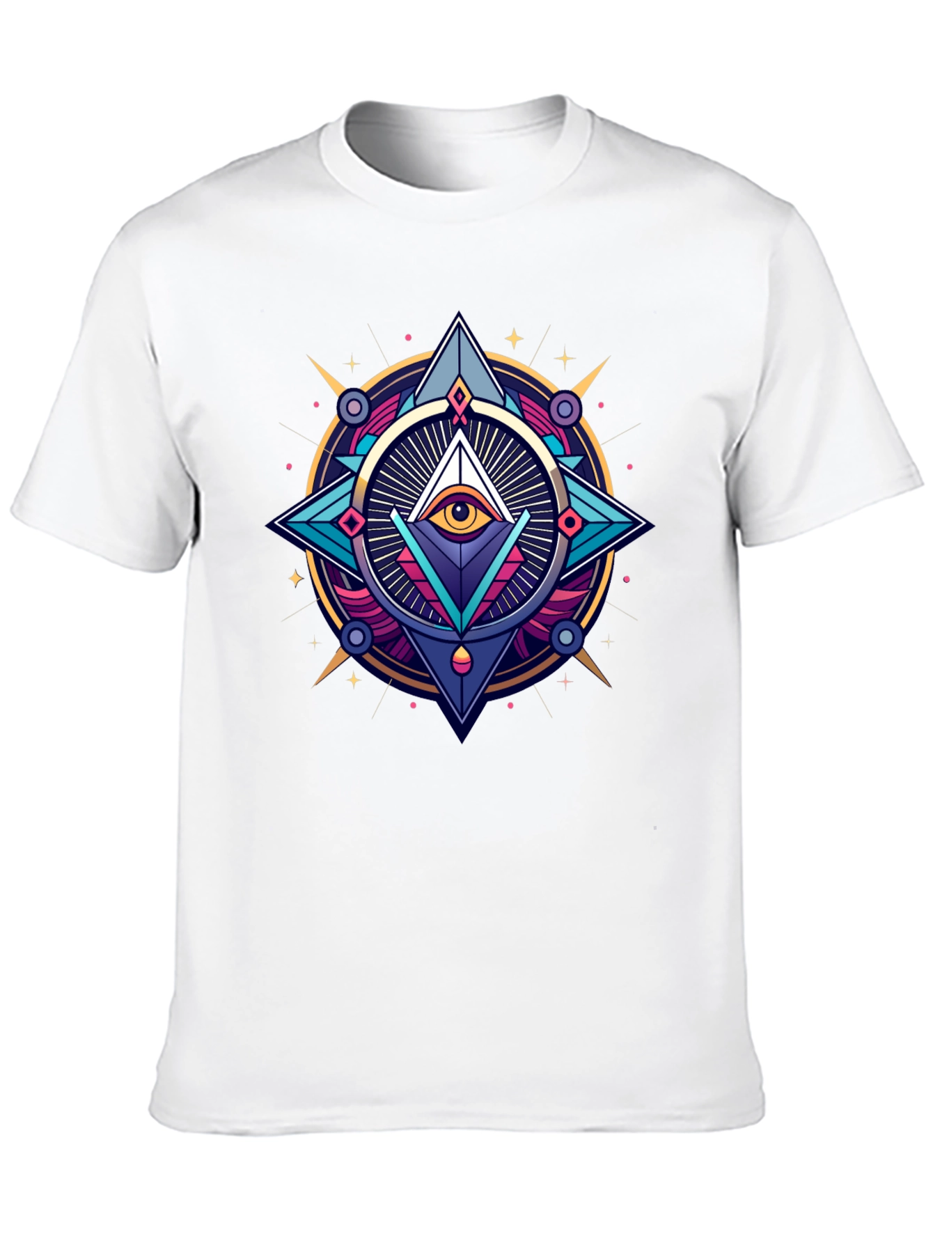 Mystic Eye Graphic Black T-Shirt