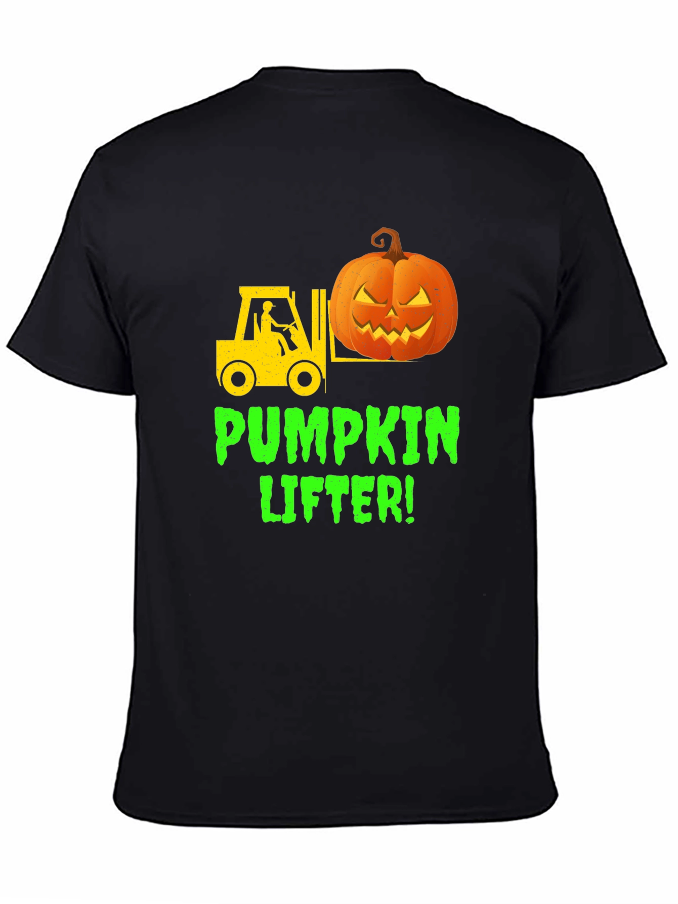 Pumpkin Lifter Halloween T-Shirt