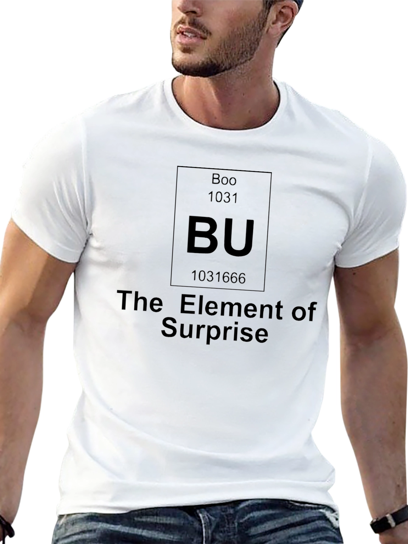 Boo Halloween Element of Surprise T-Shirt