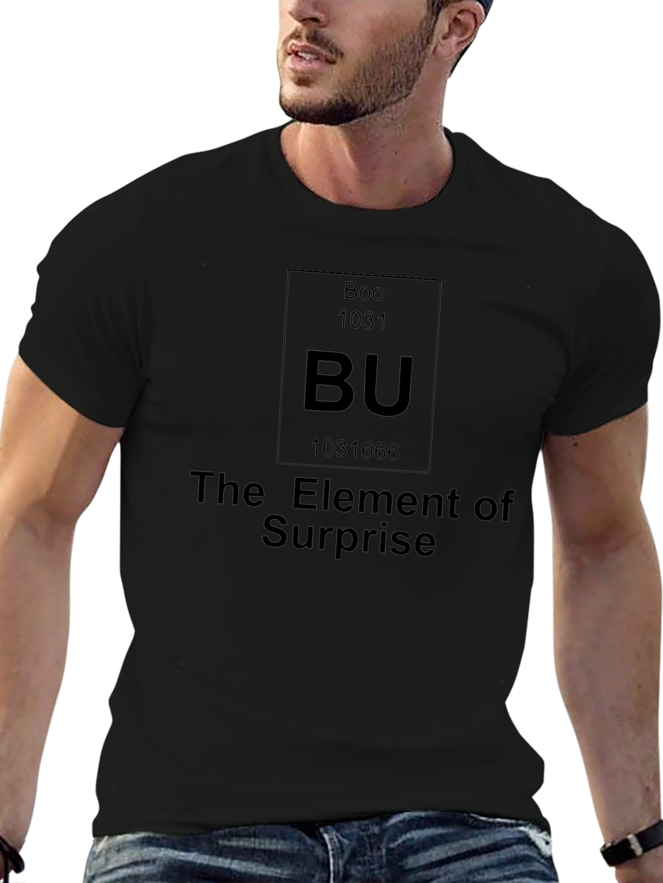 Boo Halloween Element of Surprise T-Shirt
