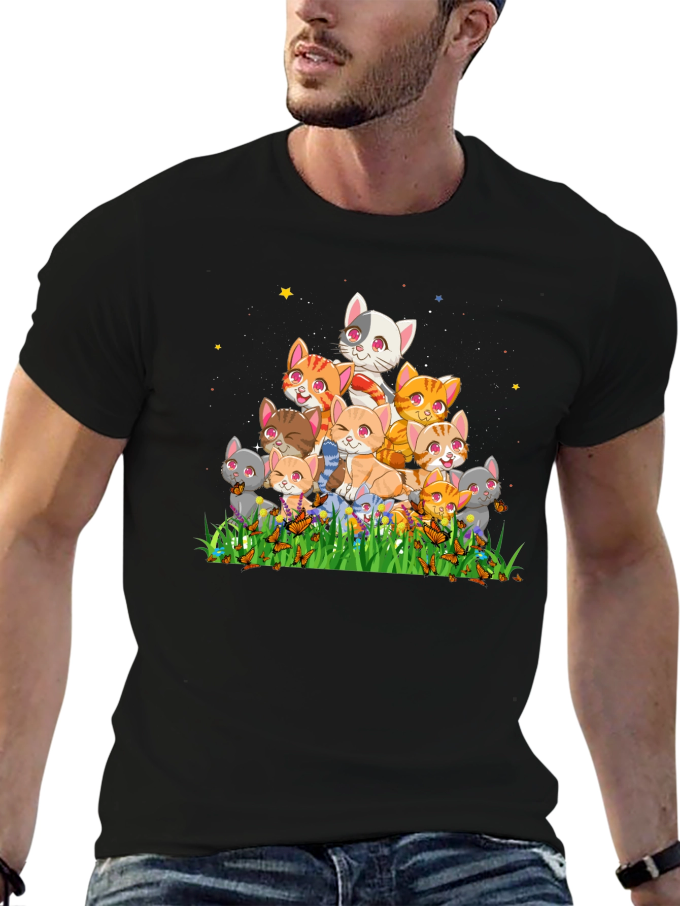 Cute Cats Easter T-Shirt