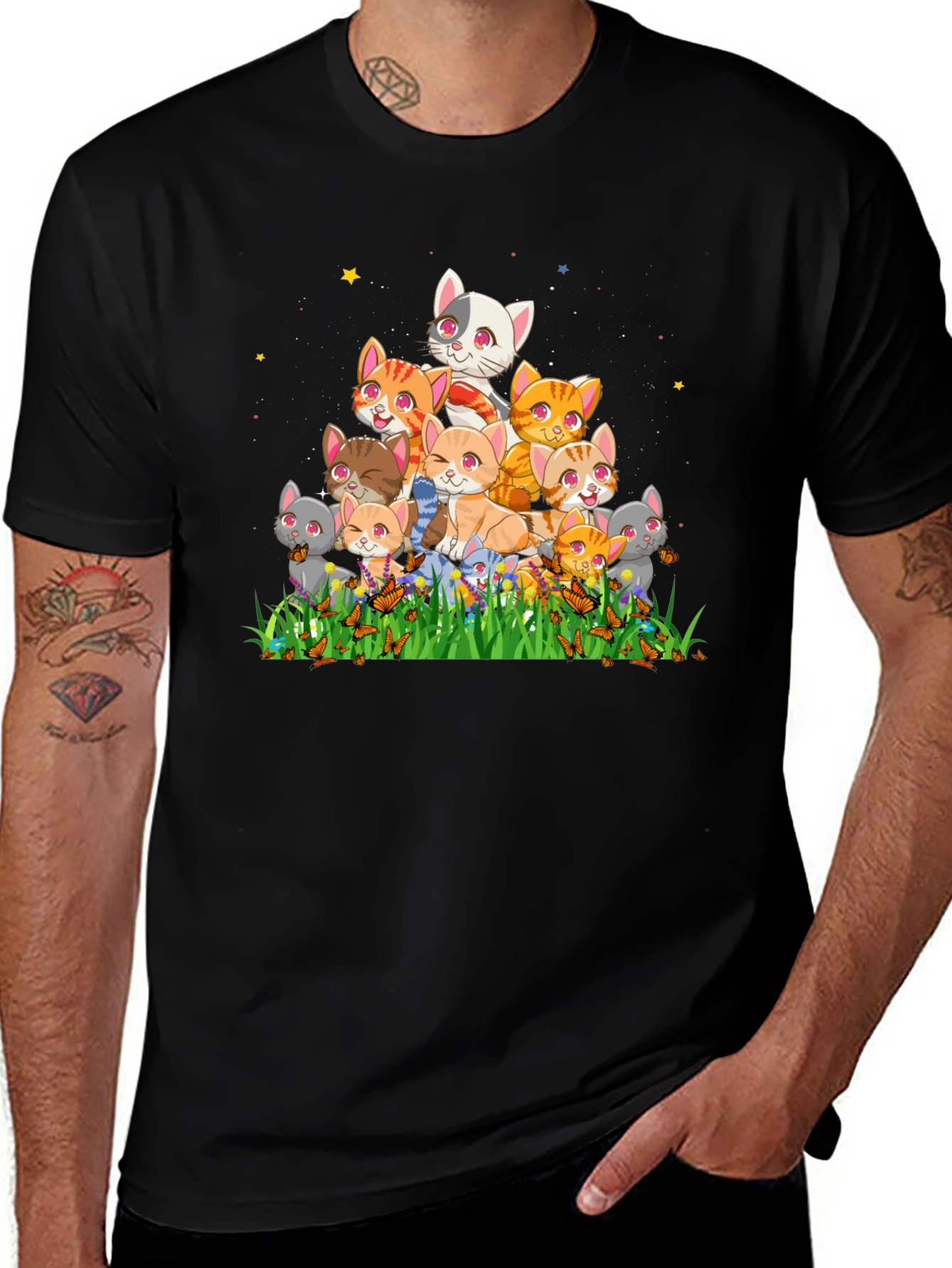 Cute Cats Easter T-Shirt