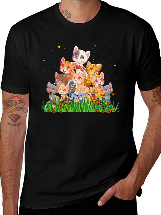 Cute Cats Easter T-Shirt