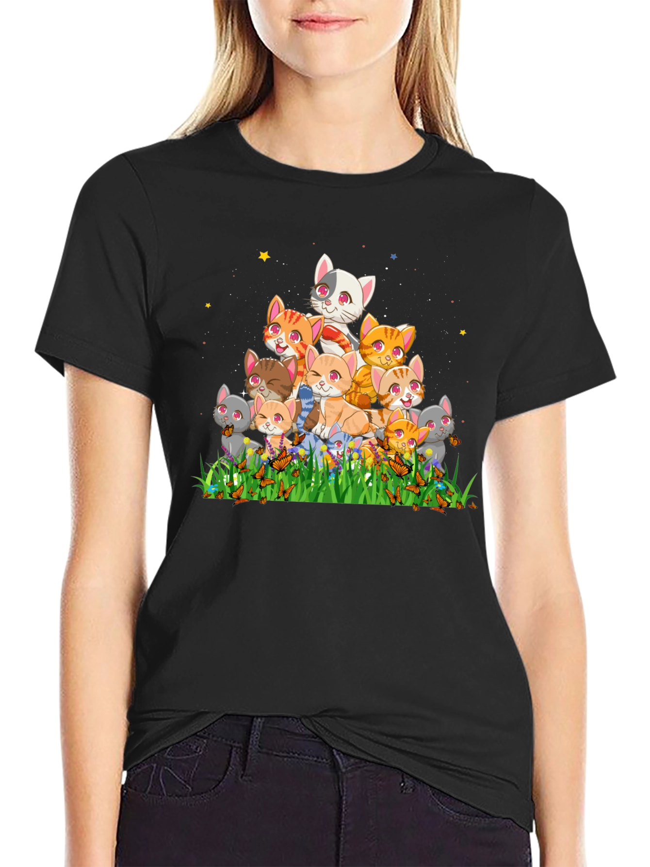 Cute Cats Easter T-Shirt