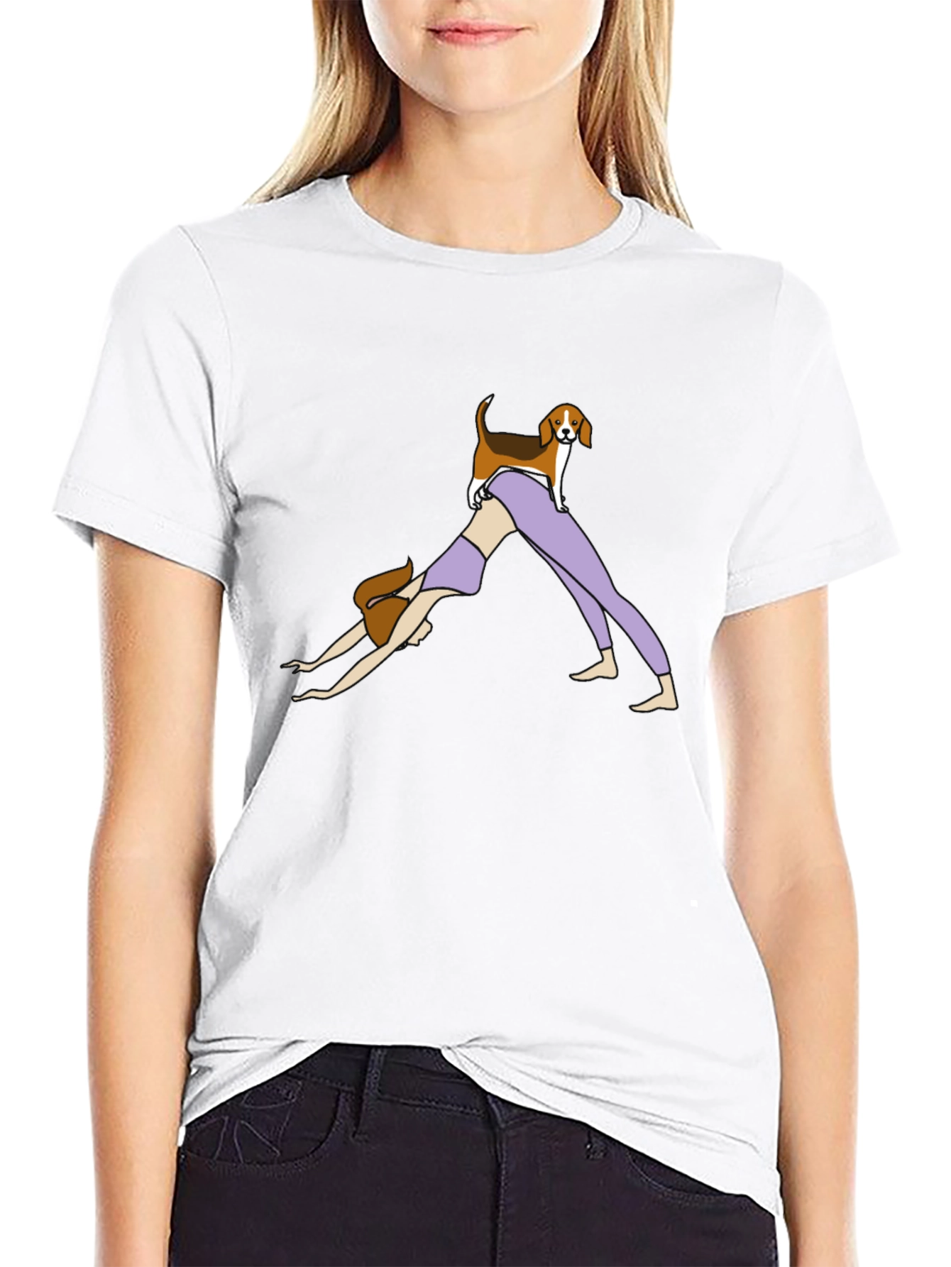 Yoga Dog T-Shirt | Downward Dog Tee