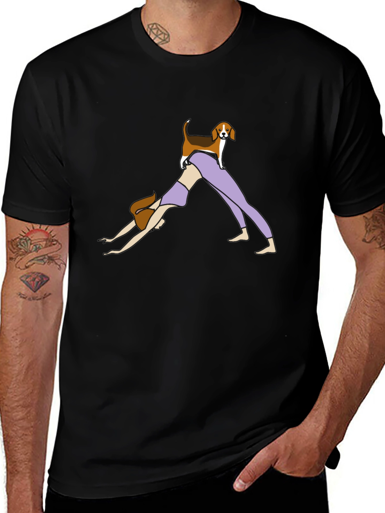 Yoga Dog T-Shirt | Downward Dog Tee