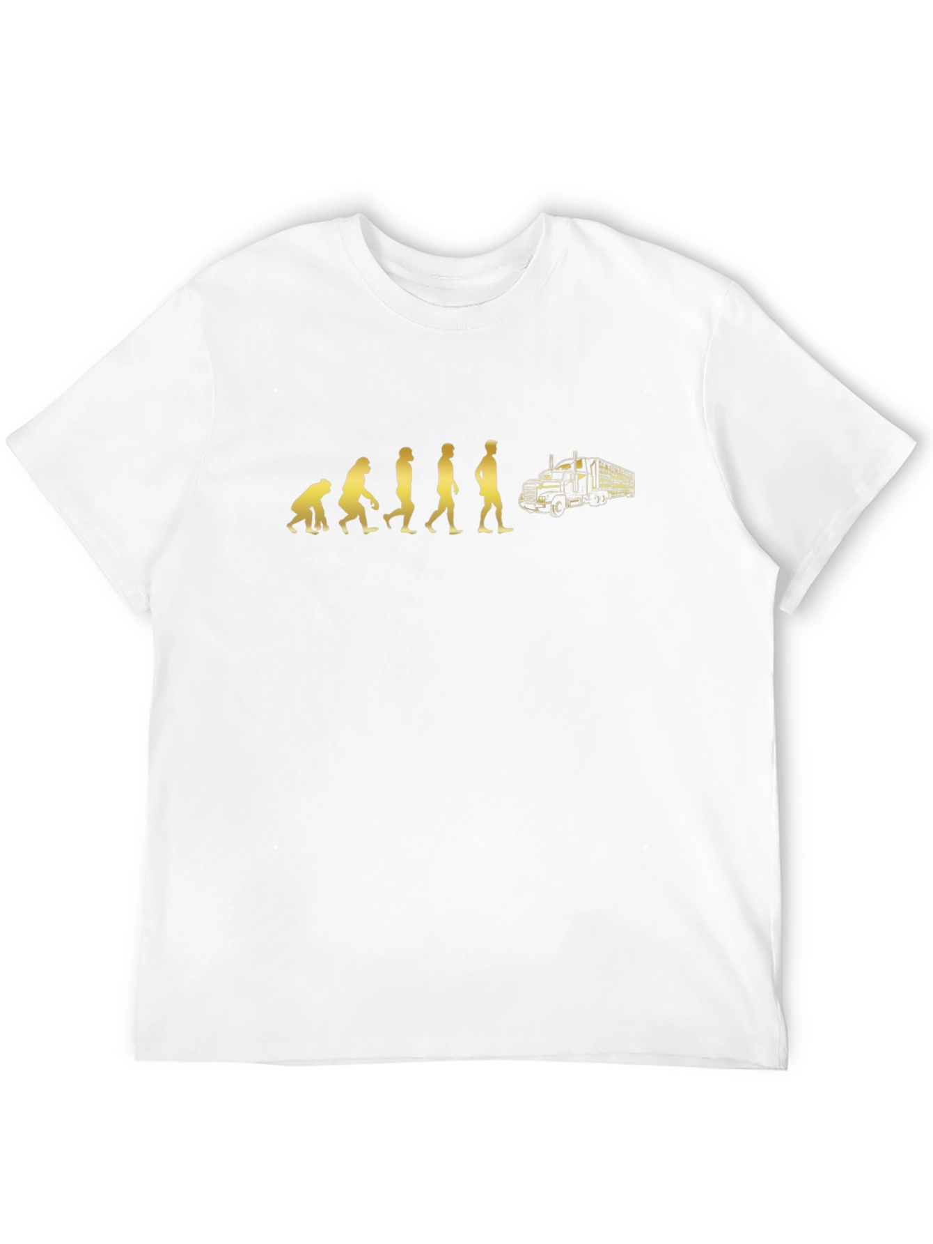 Trucker Evolution T-Shirt - Black Classic Fit