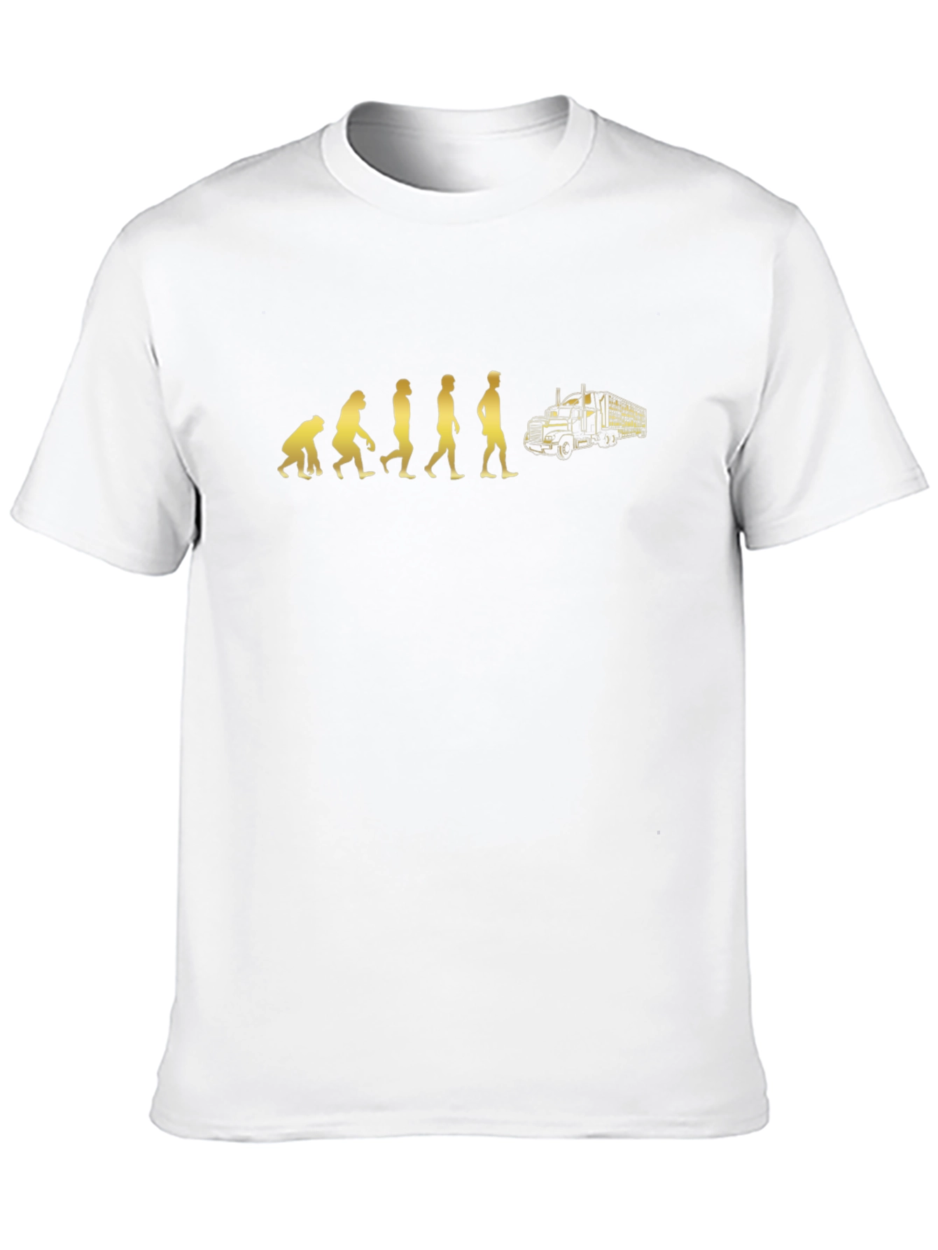 Trucker Evolution T-Shirt - Black Classic Fit