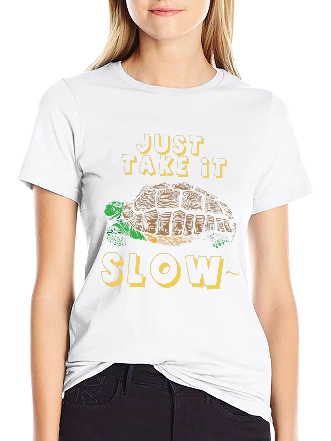 Just Take It Slow Turtle Graphic Tee