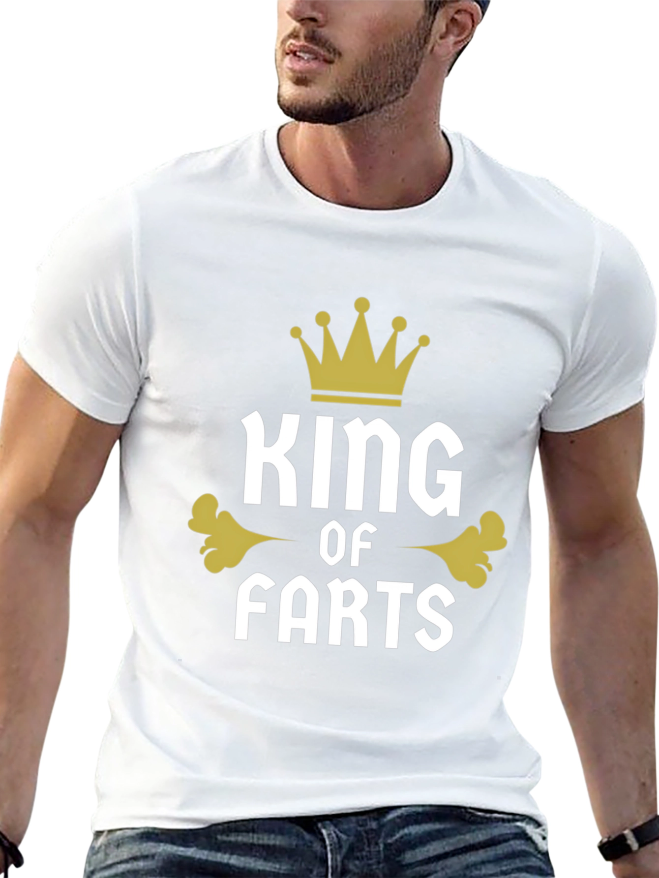 King of Farts Funny T-Shirt