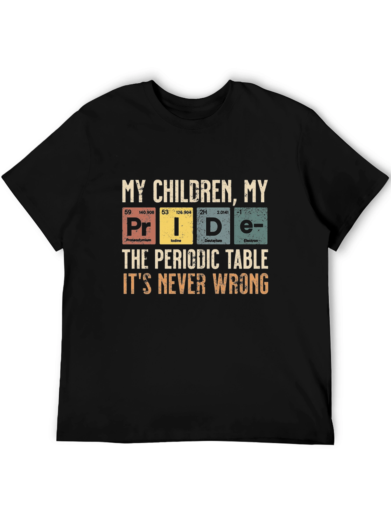 Periodic Table Pride Mens T-Shirt