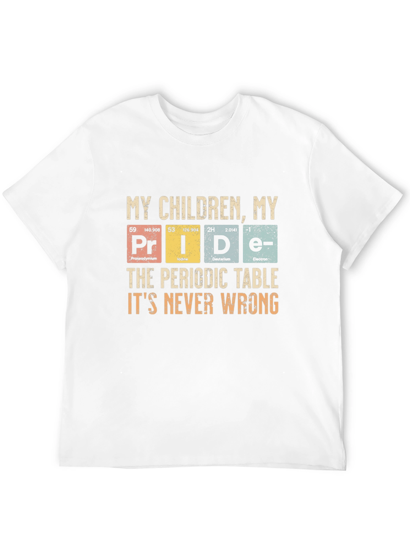 Periodic Table Pride Mens T-Shirt
