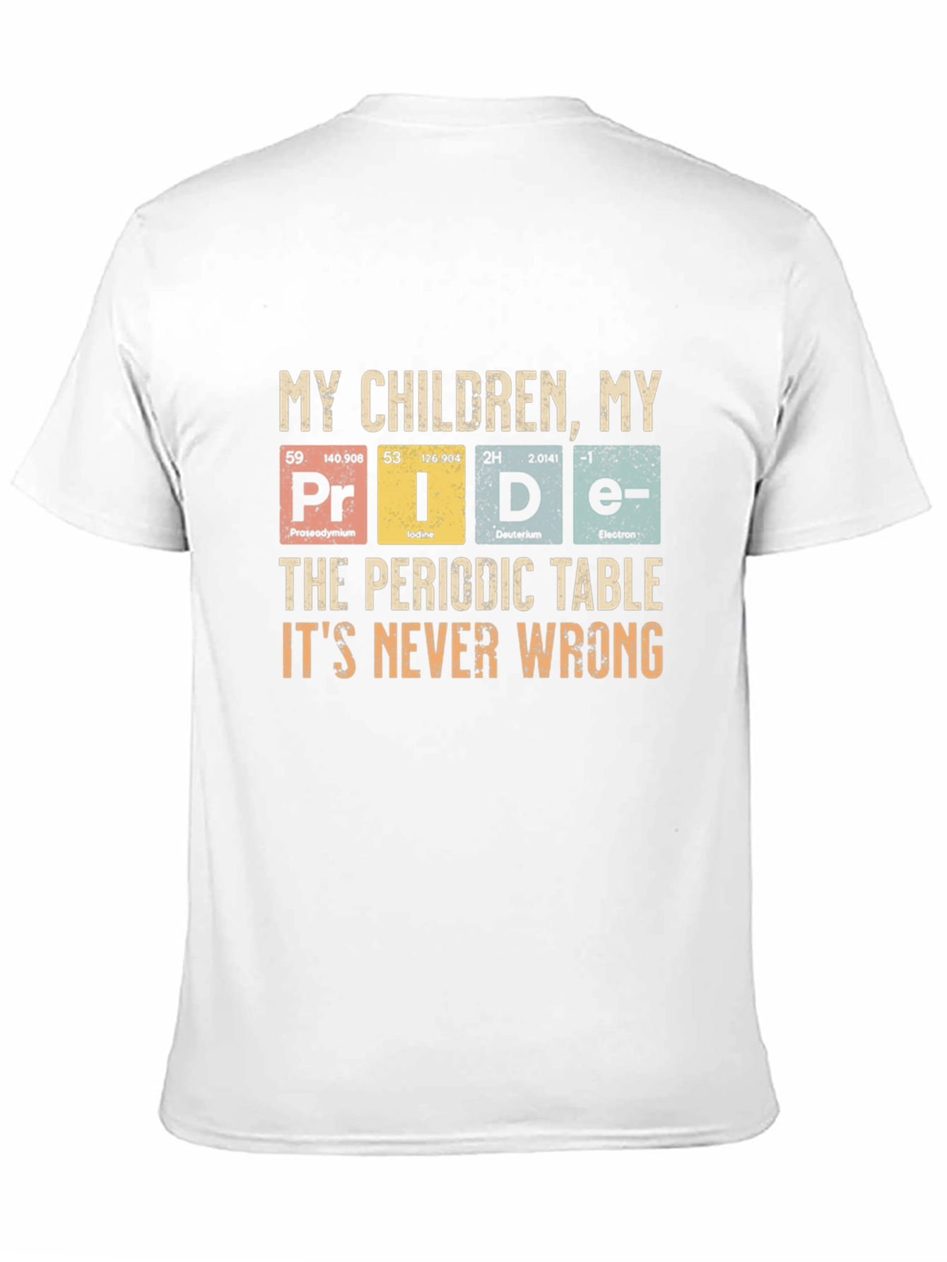 Periodic Table Pride Mens T-Shirt