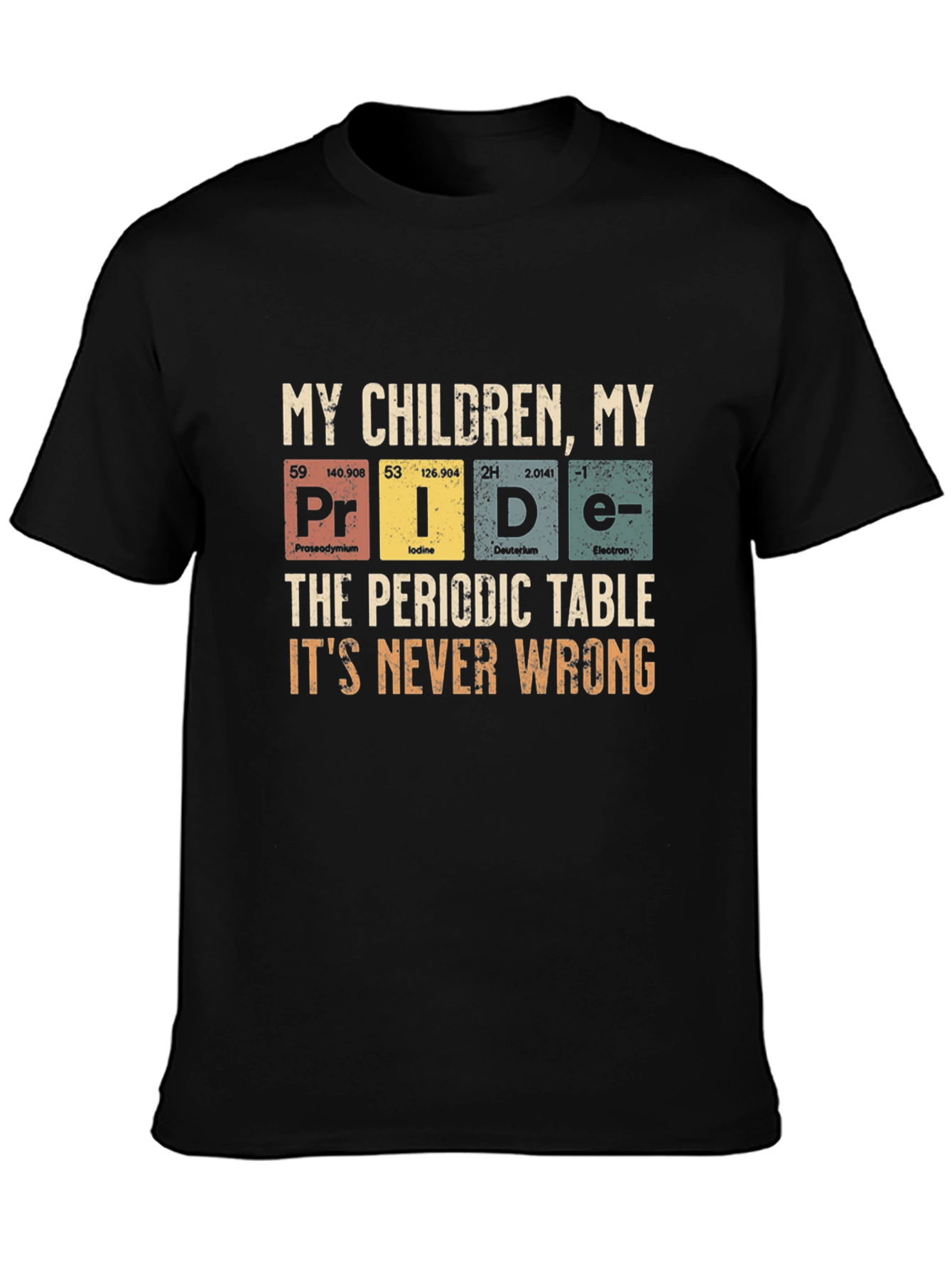 Periodic Table Pride Mens T-Shirt