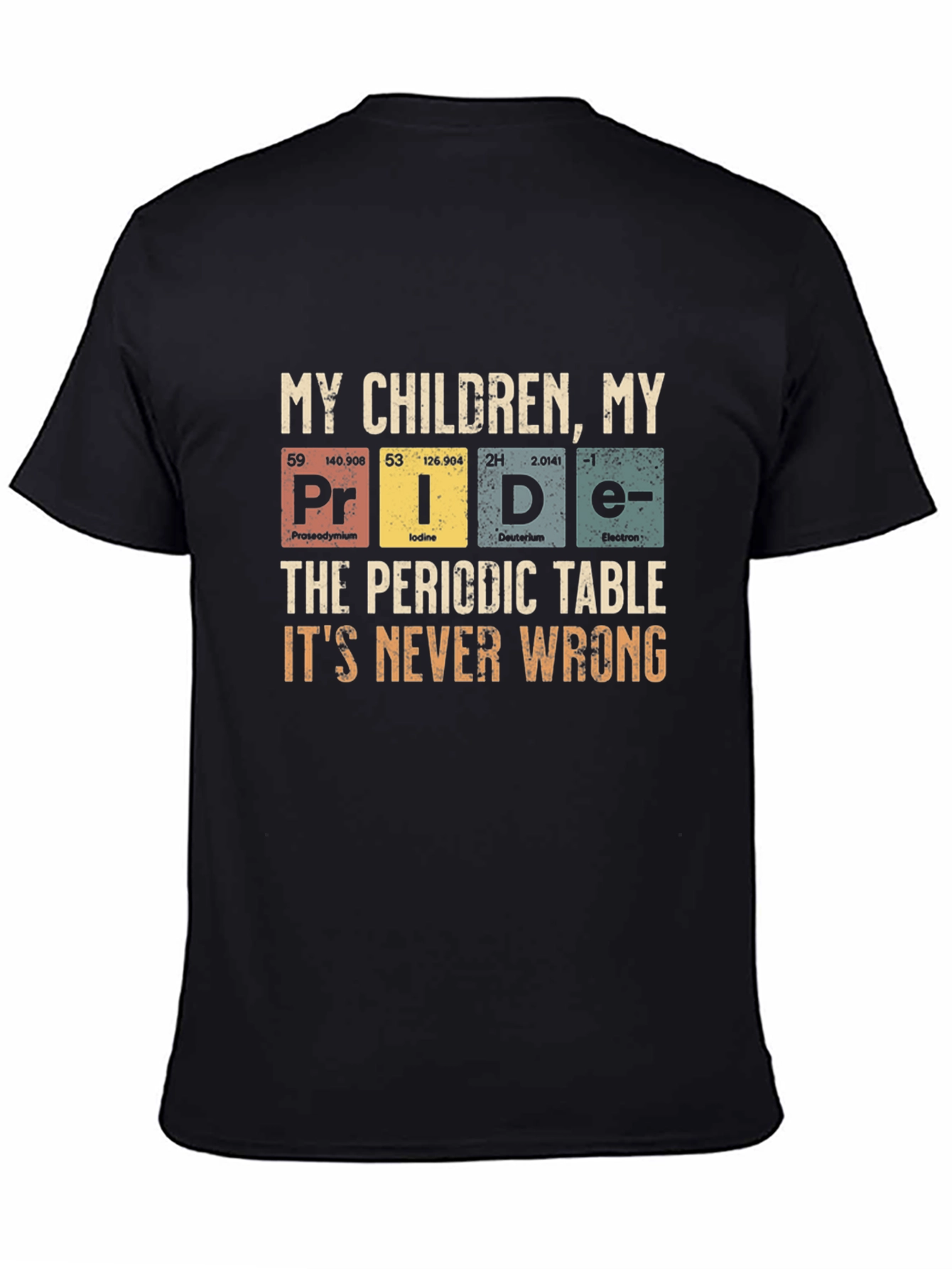 Periodic Table Pride Mens T-Shirt