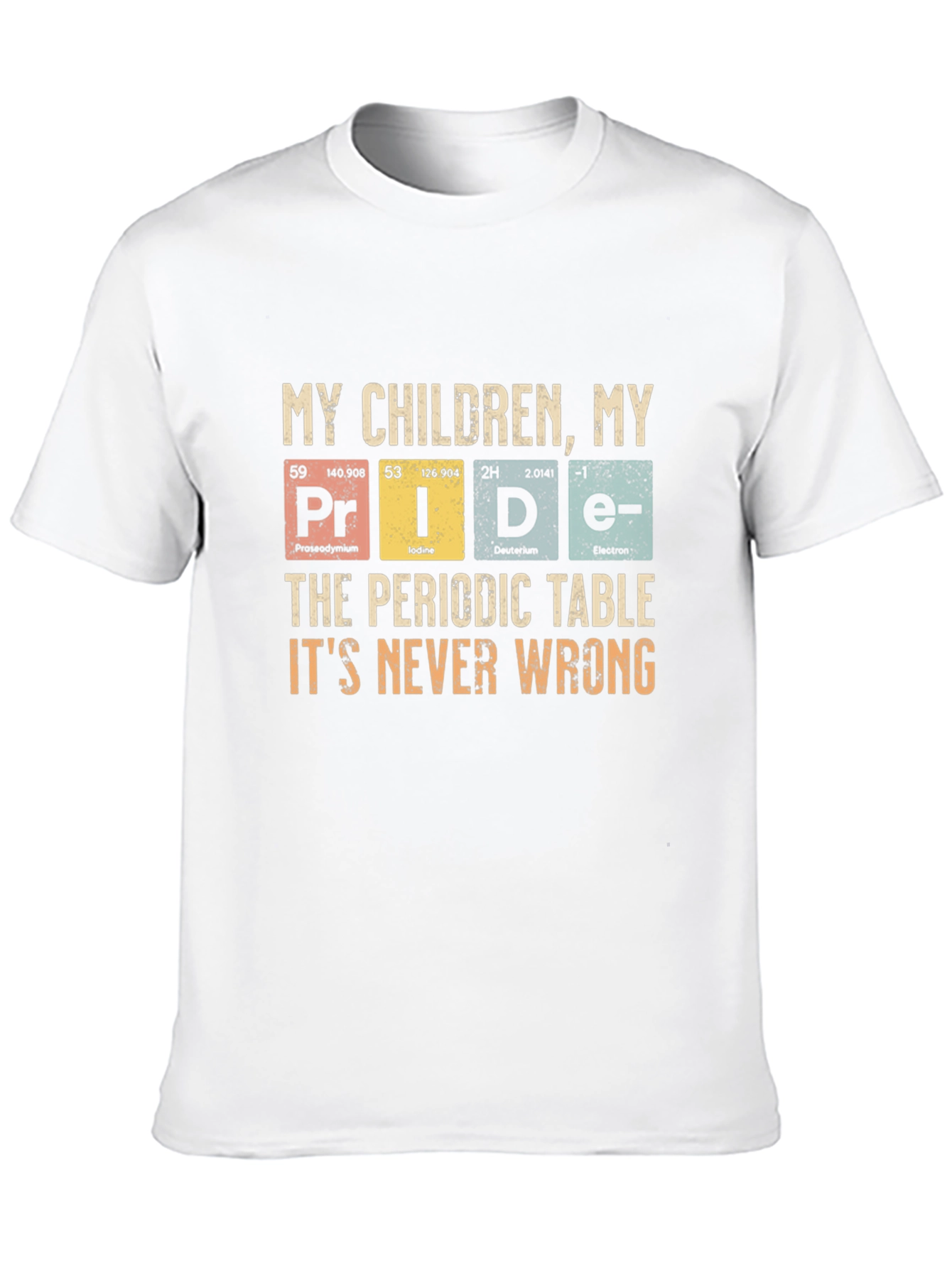 Periodic Table Pride Mens T-Shirt