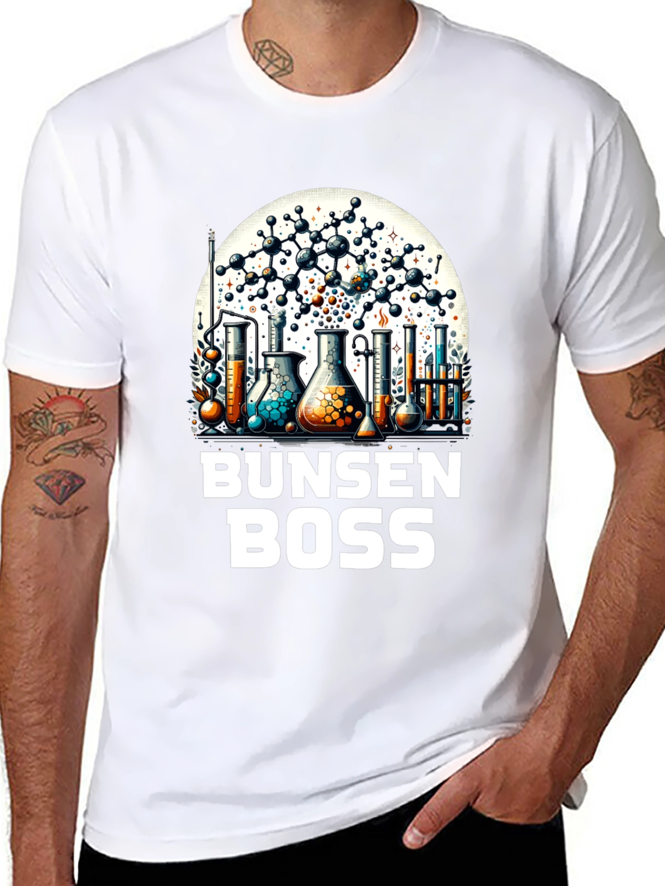 Bunsen Boss Science T-Shirt