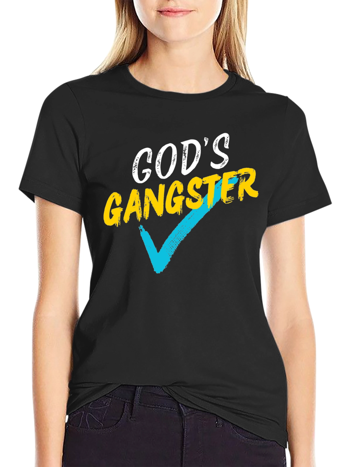 Gods Gangster Graphic T-Shirt