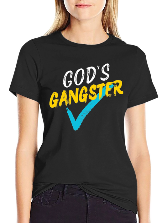 Gods Gangster Graphic T-Shirt