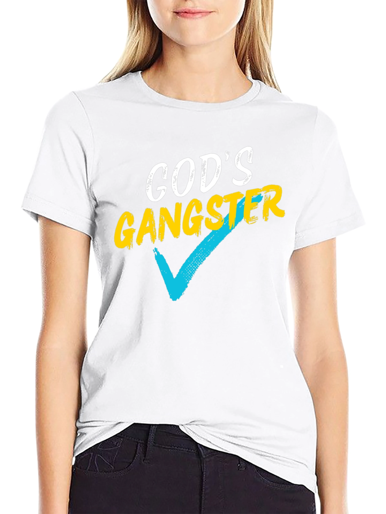 Gods Gangster Graphic T-Shirt