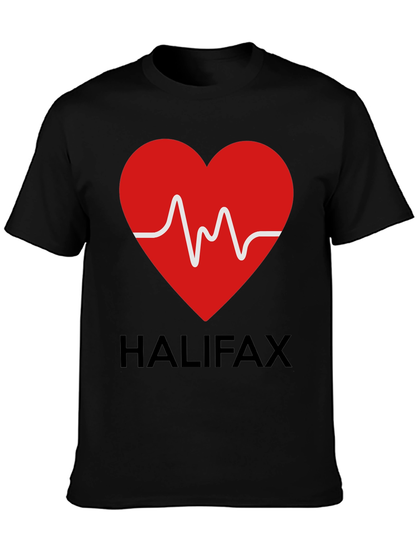 Halifax Heartbeat Graphic T-Shirt - City Pride Tee