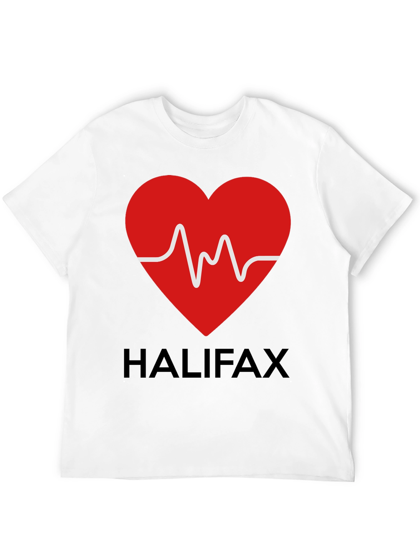 Halifax Heartbeat Graphic T-Shirt - City Pride Tee