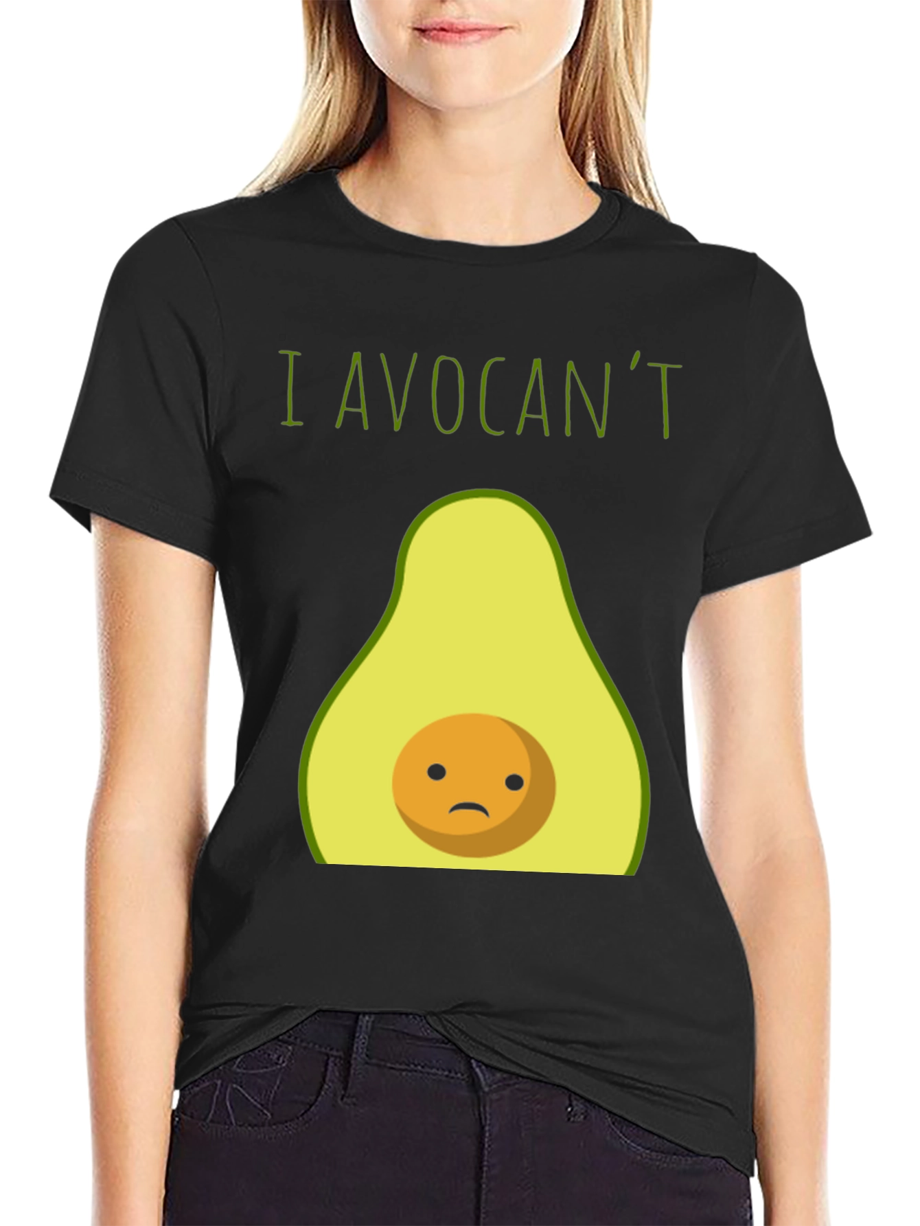 Funny I Avocant Avocado Graphic T-Shirt