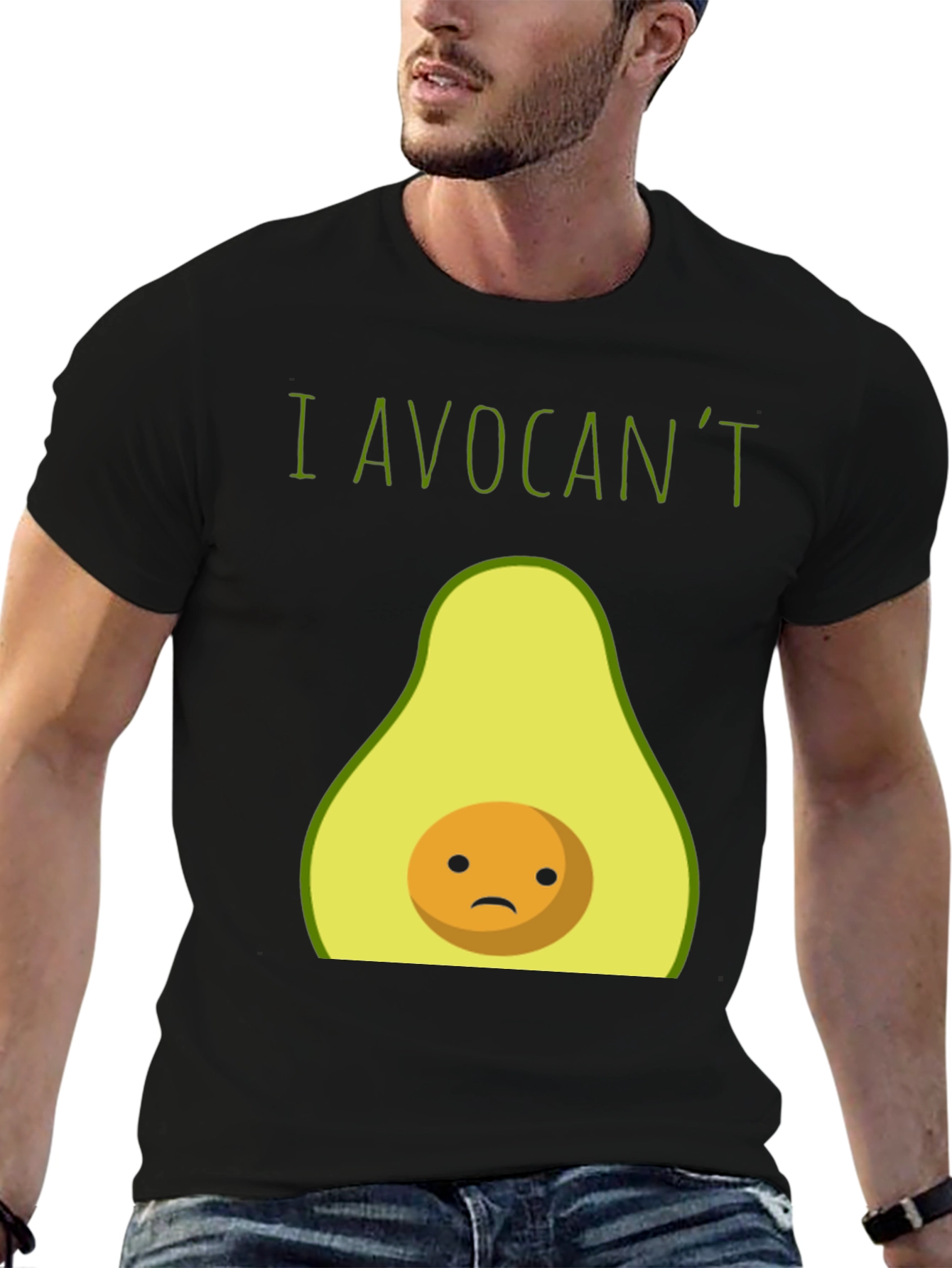 Funny I Avocant Avocado Graphic T-Shirt