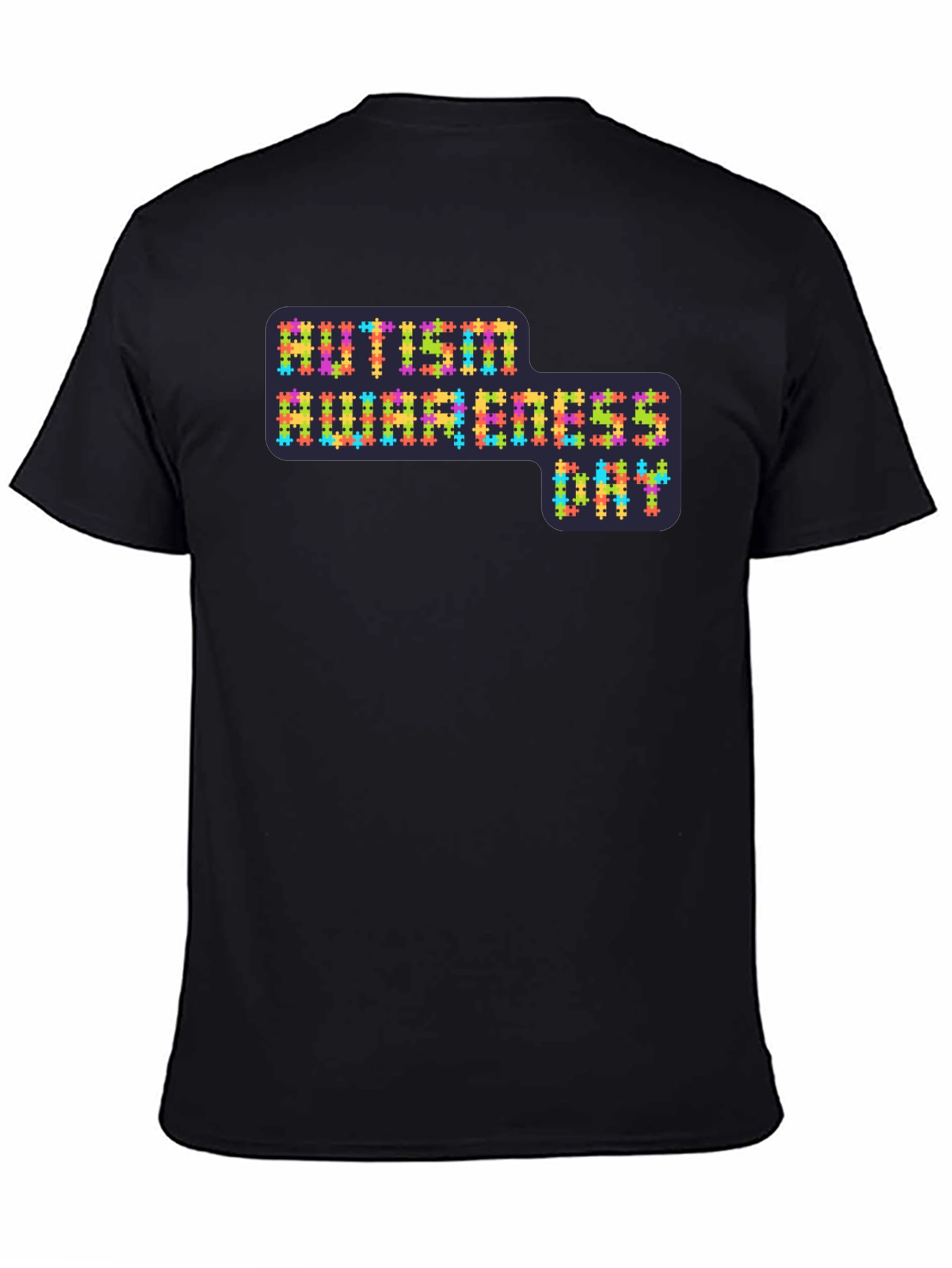 Autism Awareness Day Jigsaw Puzzle T-Shirt