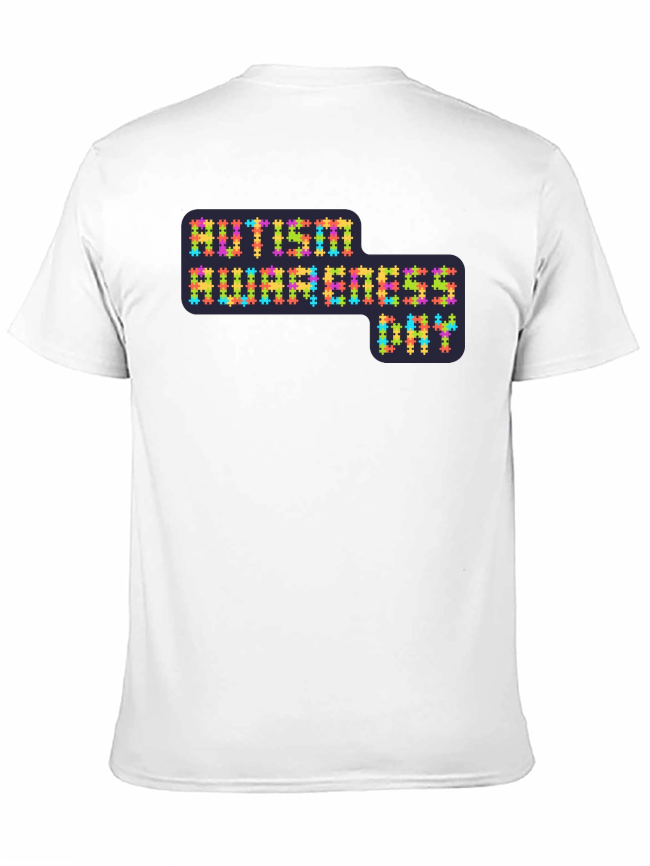 Autism Awareness Day Jigsaw Puzzle T-Shirt