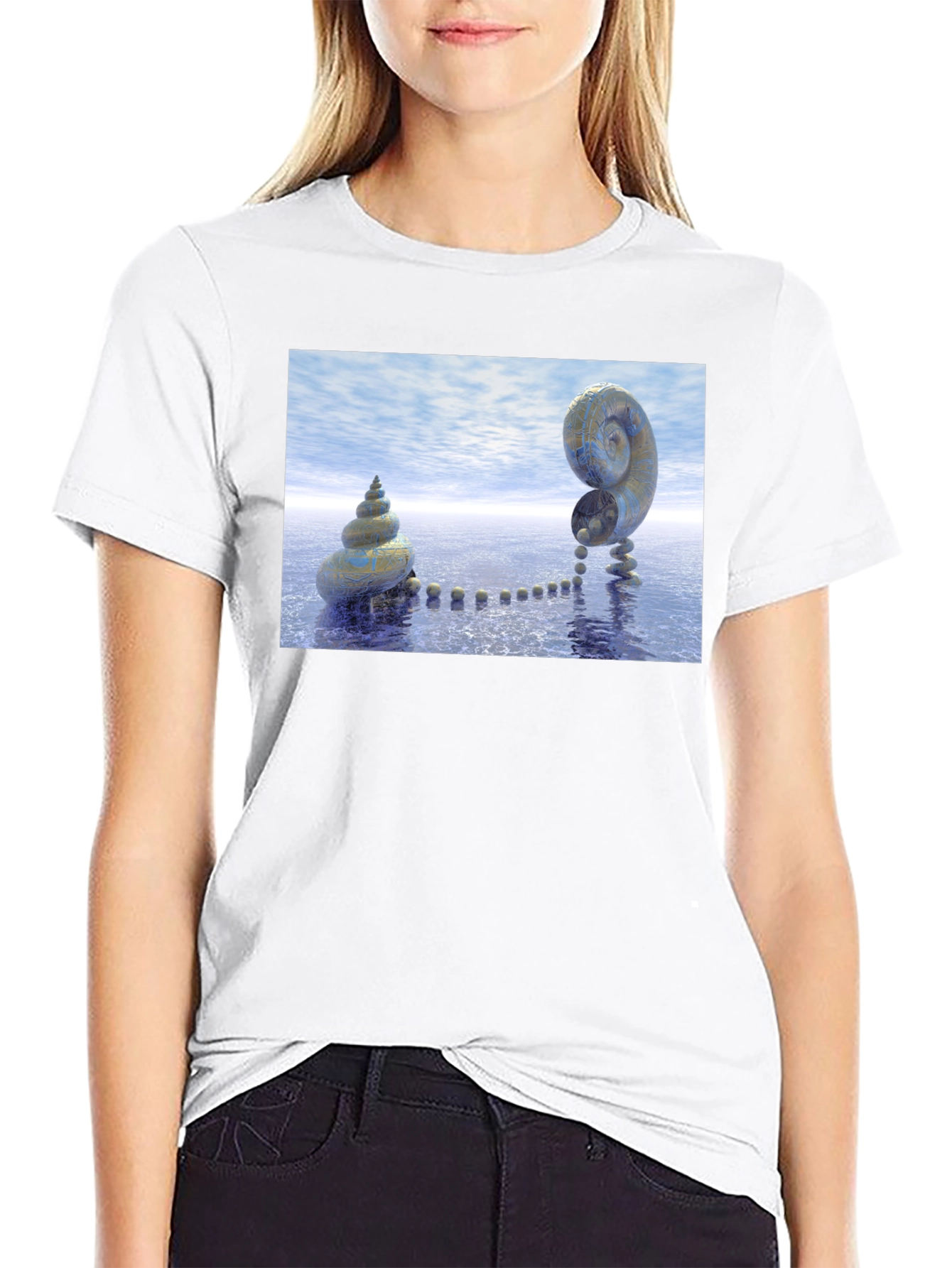 Spiral Shell Island T-Shirt