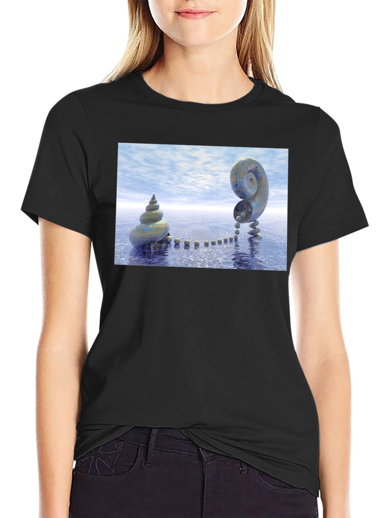 Spiral Shell Island T-Shirt