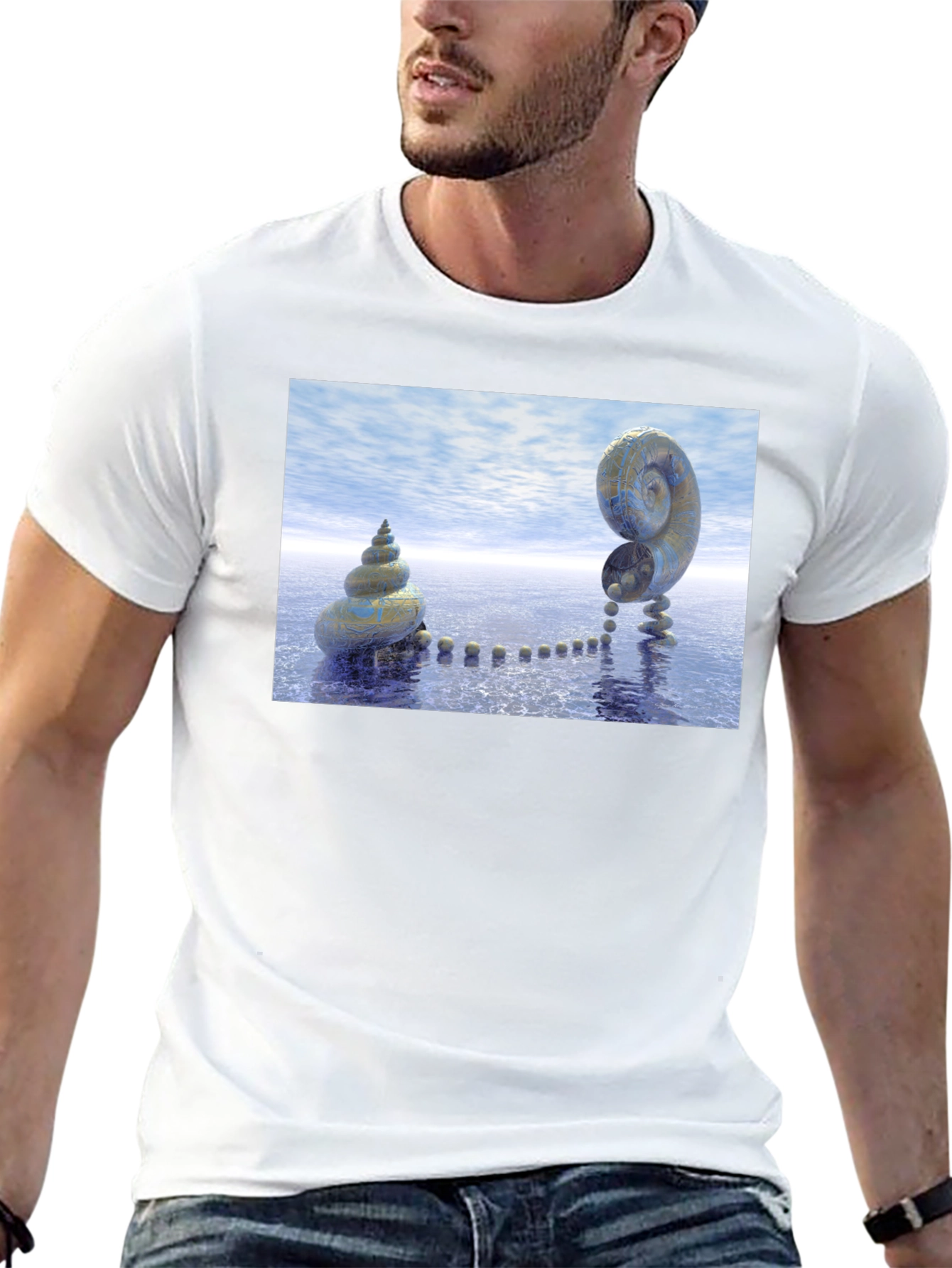 Spiral Shell Island T-Shirt