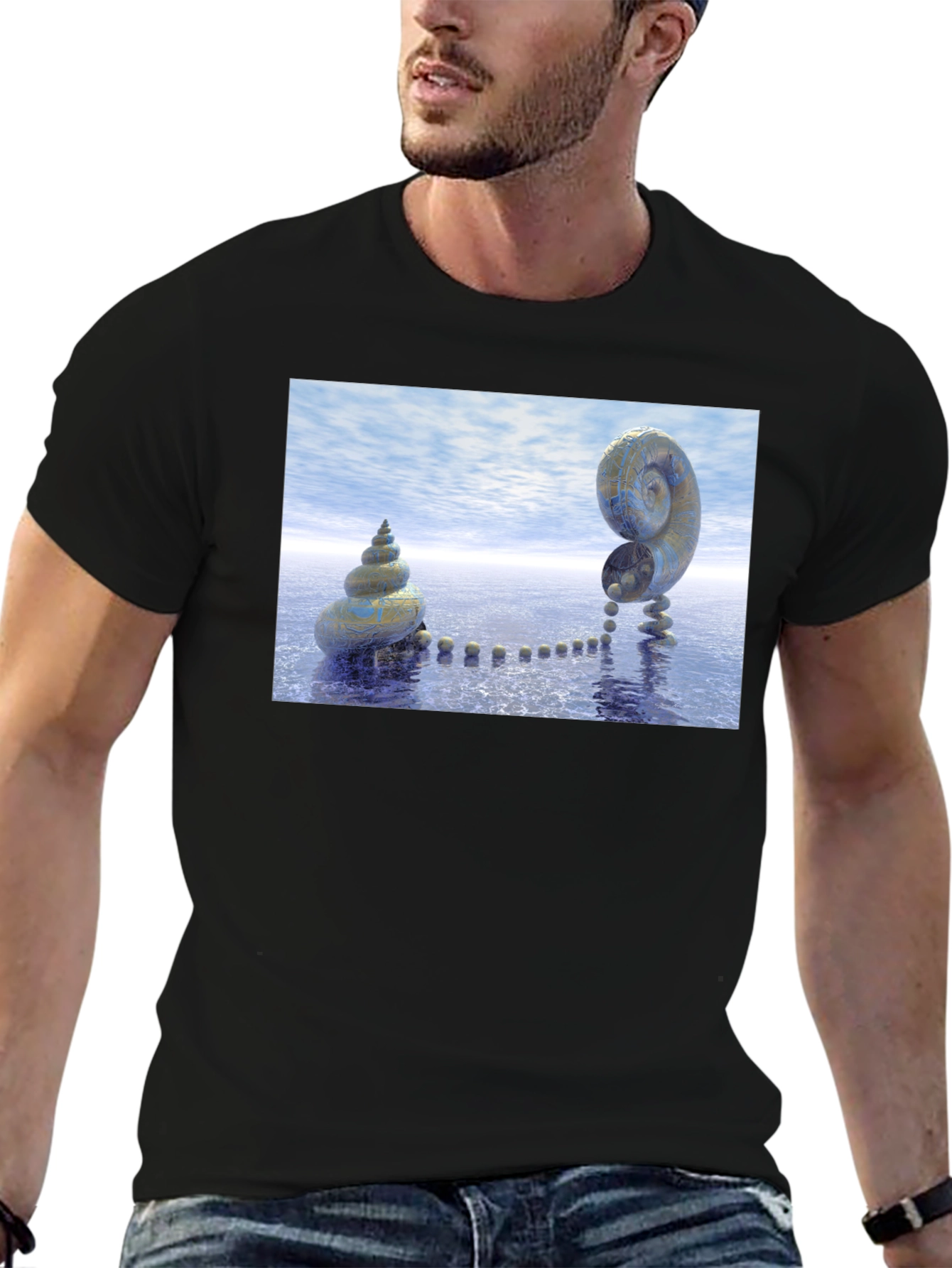 Spiral Shell Island T-Shirt