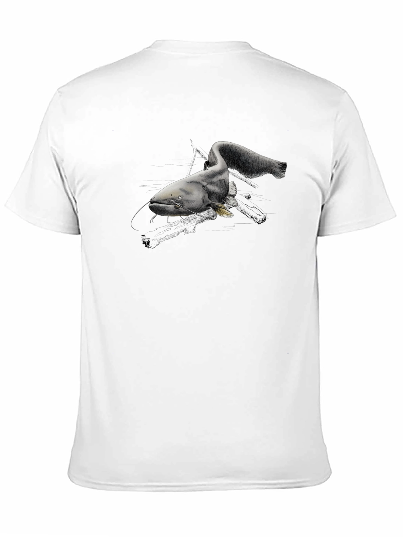 Catfish Graphic Tee - Unique Angler T-Shirt