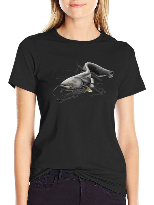 Catfish Graphic Tee - Unique Angler T-Shirt