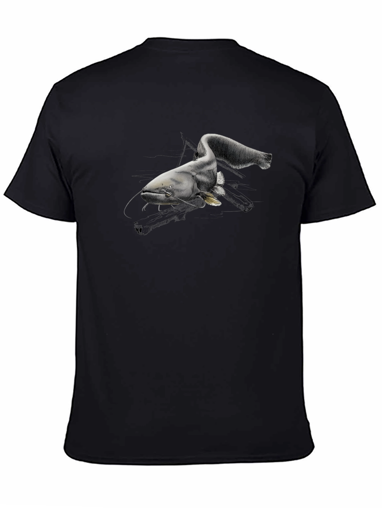 Catfish Graphic Tee - Unique Angler T-Shirt