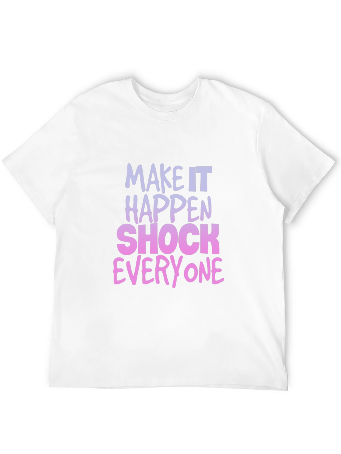 Make It Happen Graphic Tee - Black