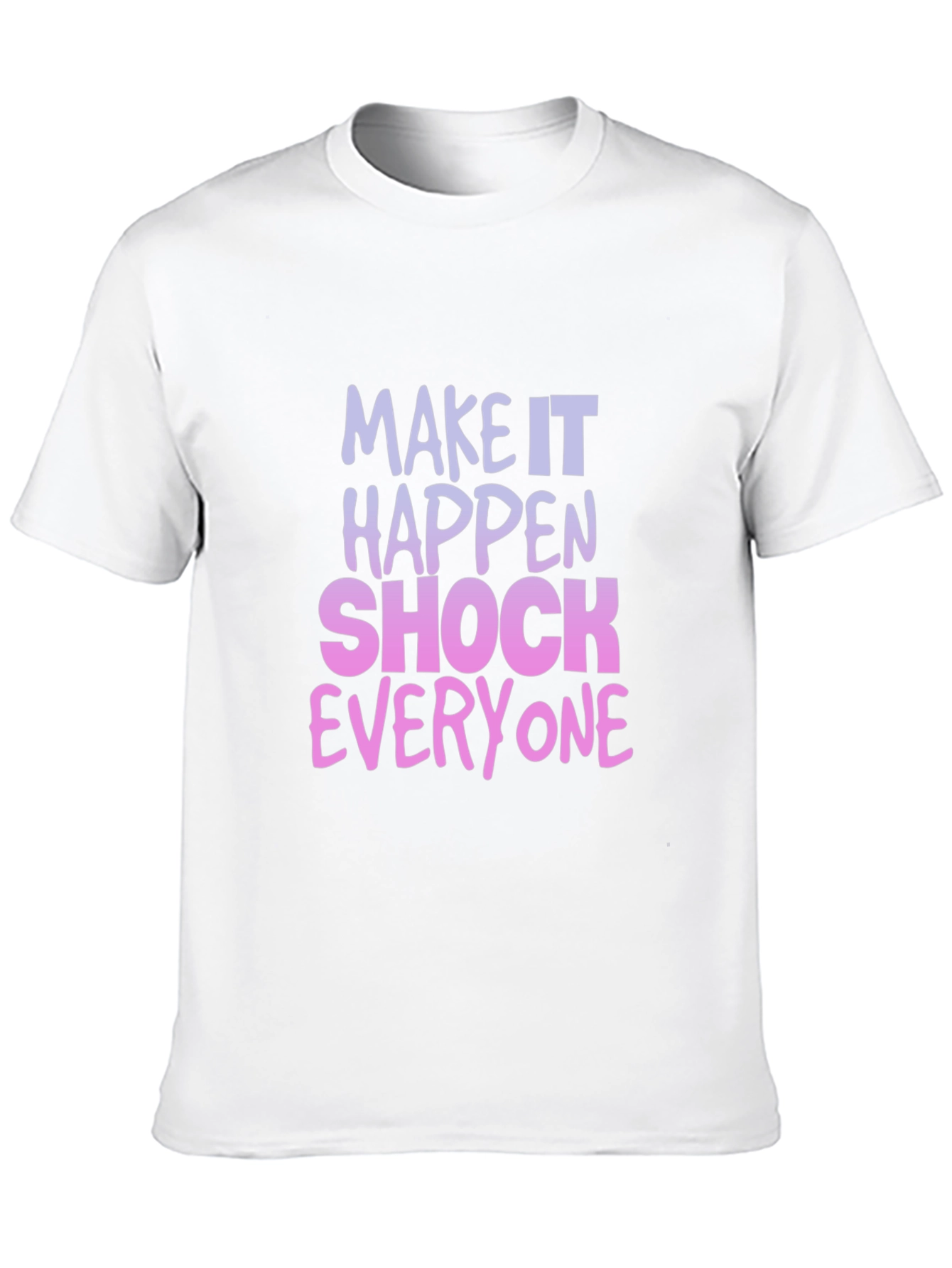 Make It Happen Graphic Tee - Black
