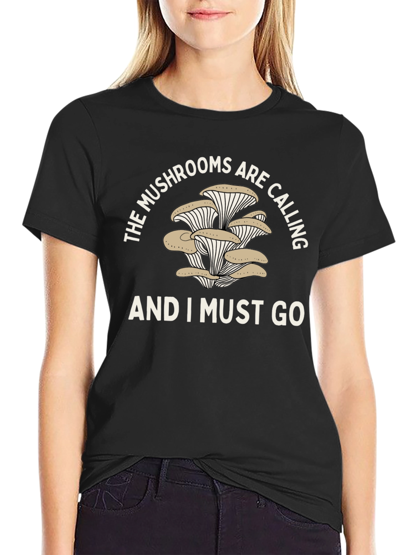Mushroom Lover T-Shirt - The Mushrooms Are Calling