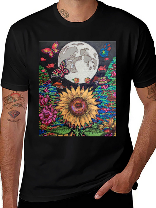 Sunflower Moon Graphic Tee