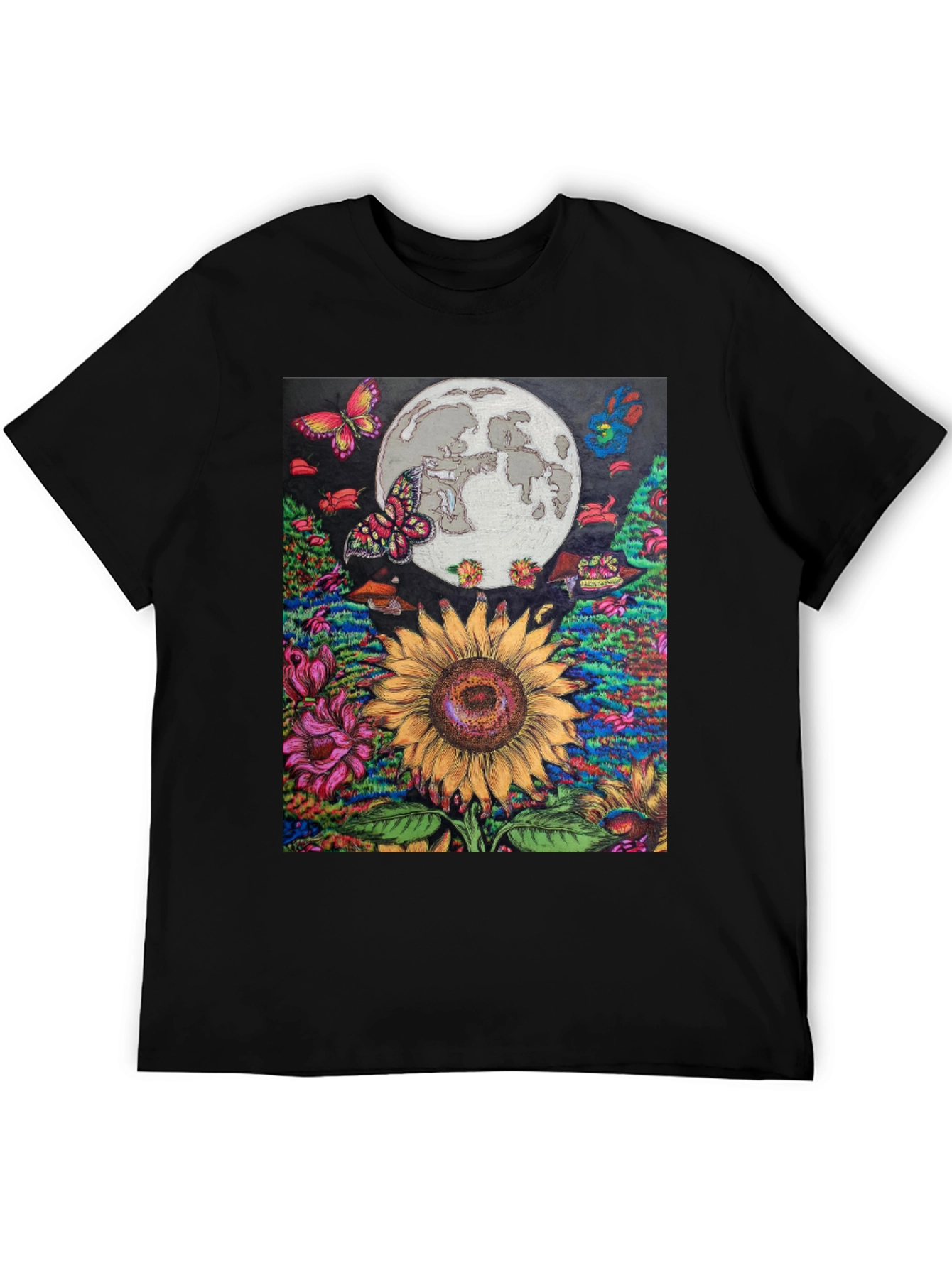 Sunflower Moon Graphic Tee