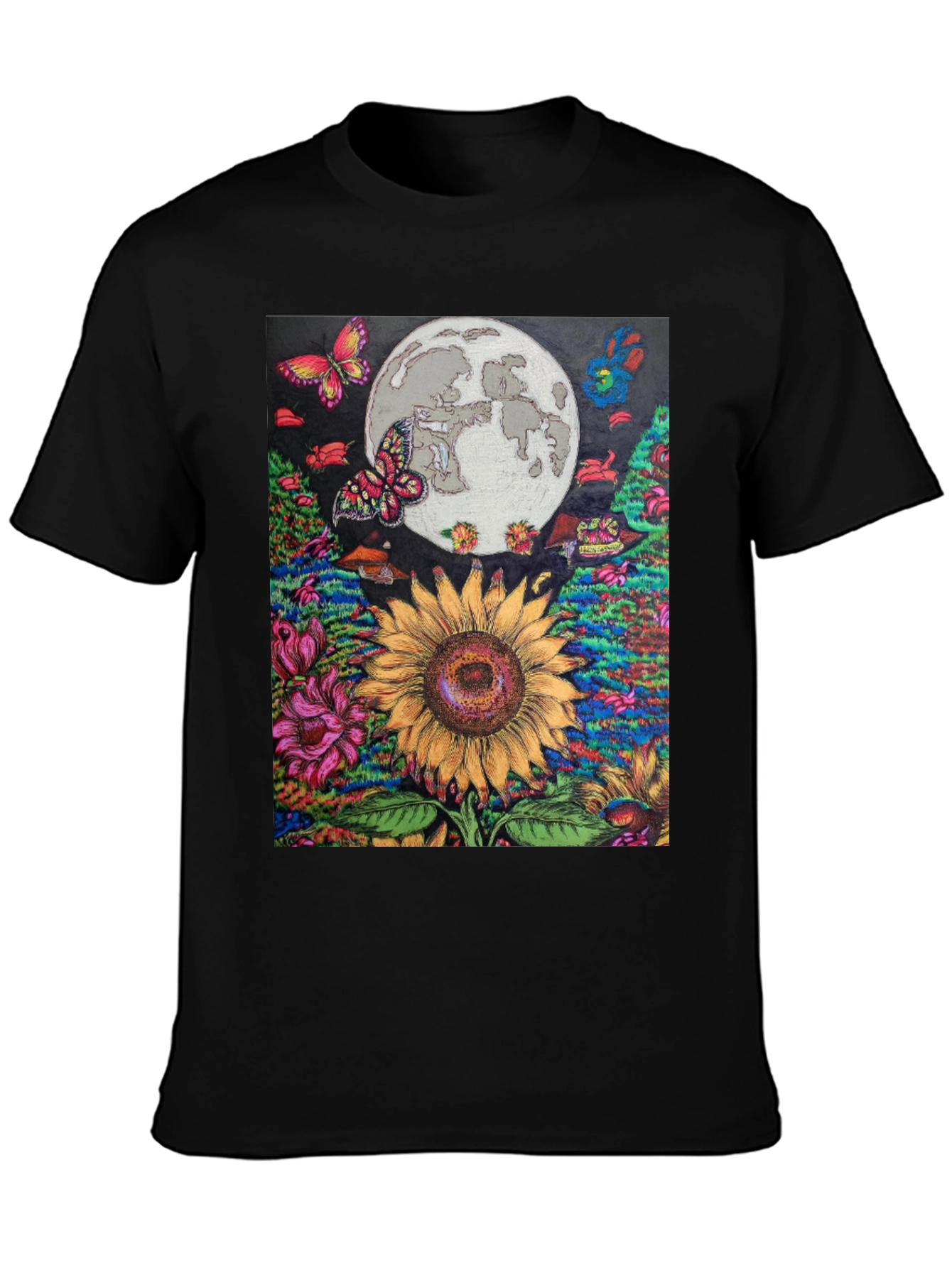 Sunflower Moon Graphic Tee