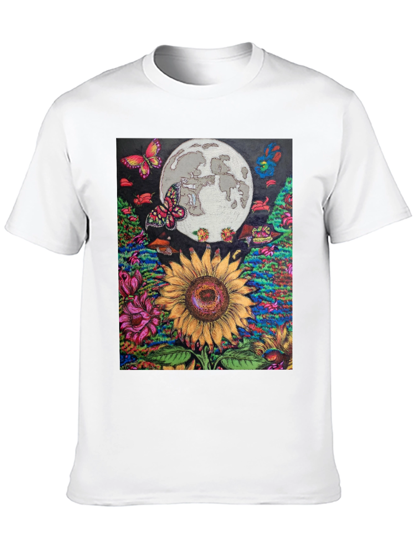 Sunflower Moon Graphic Tee