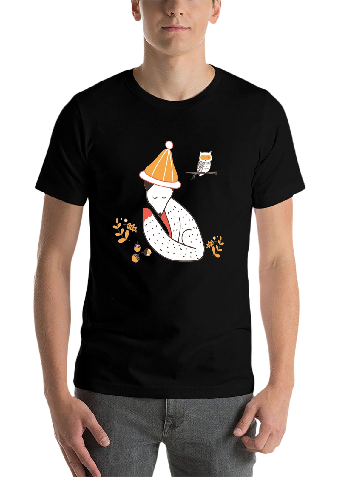 Fox and Owl Graphic Tee