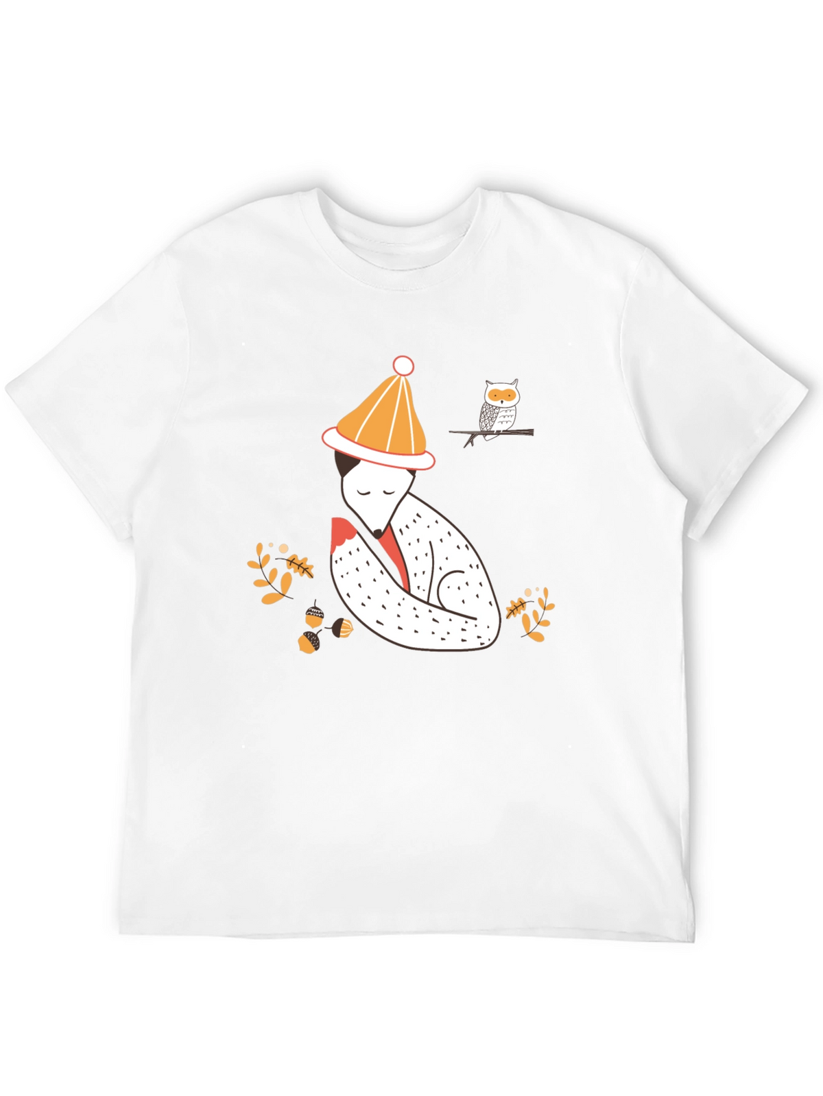 Fox and Owl Graphic Tee