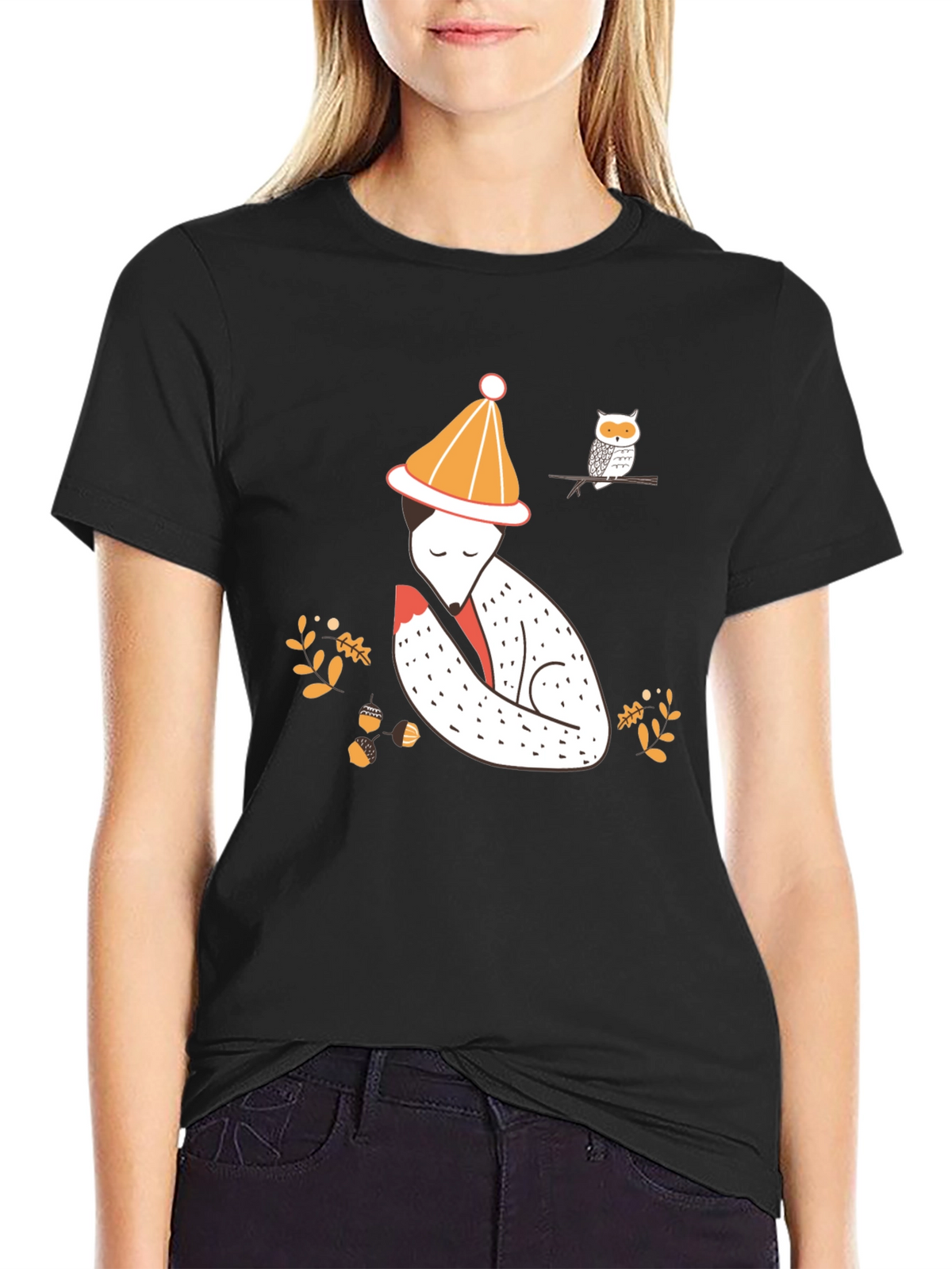 Fox and Owl Graphic Tee