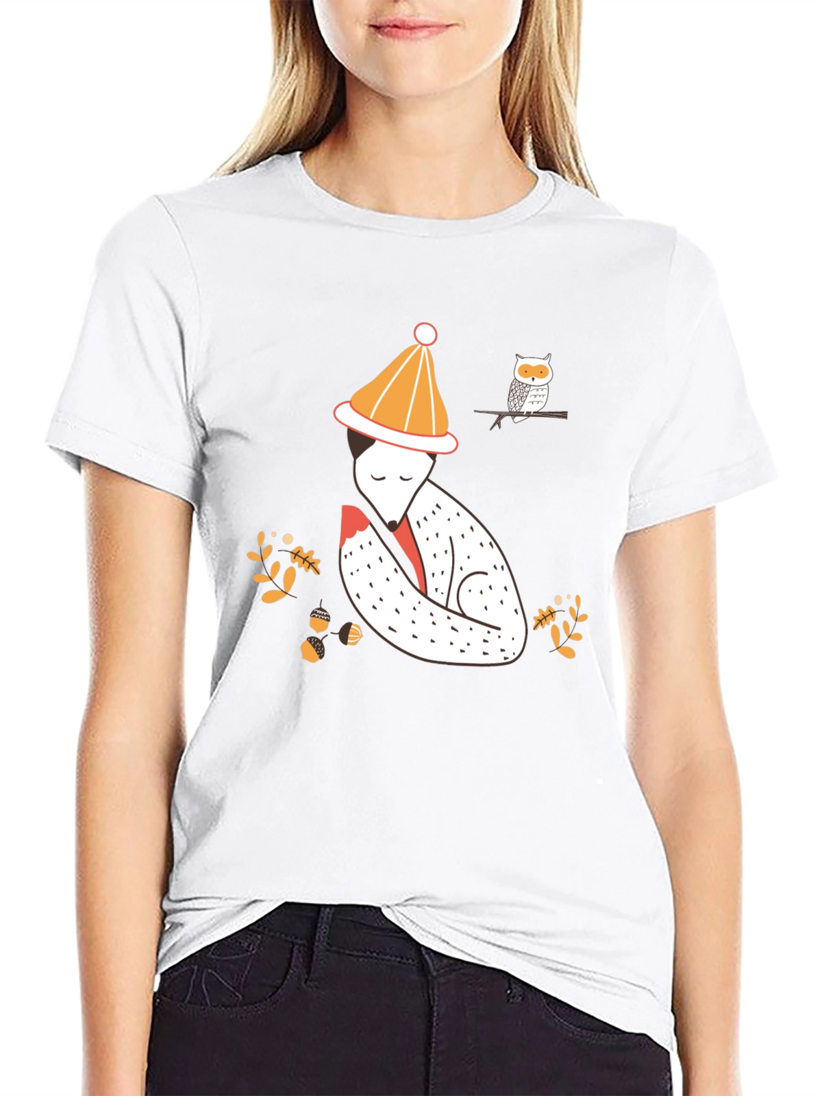 Fox and Owl Graphic Tee