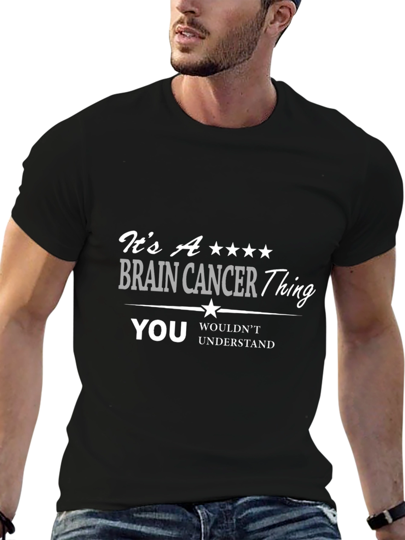 Brain Cancer Awareness T-Shirt - You Wouldnt Understand Tee