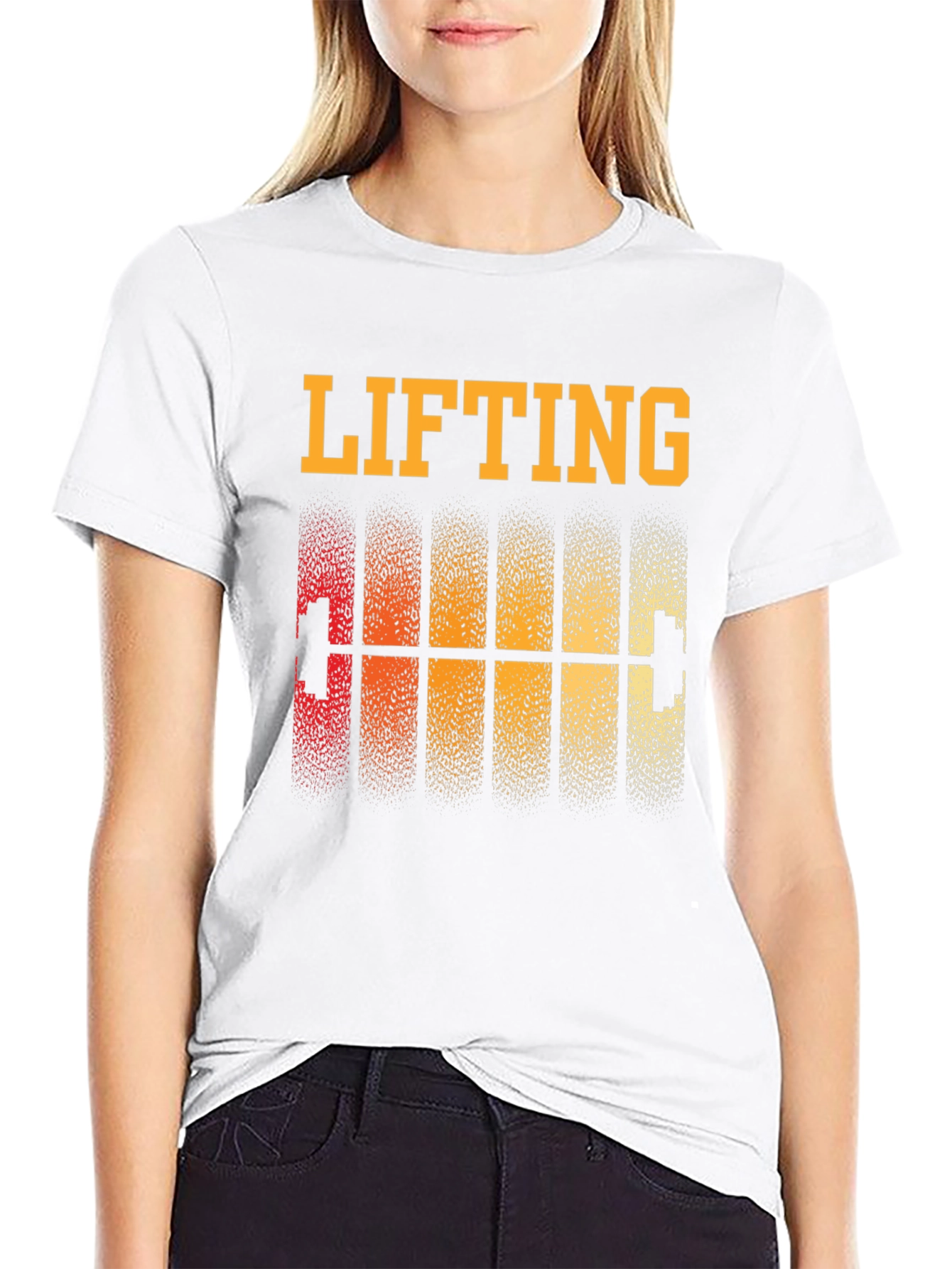Lifting Graphic Tee - Retro Fitness Shirt